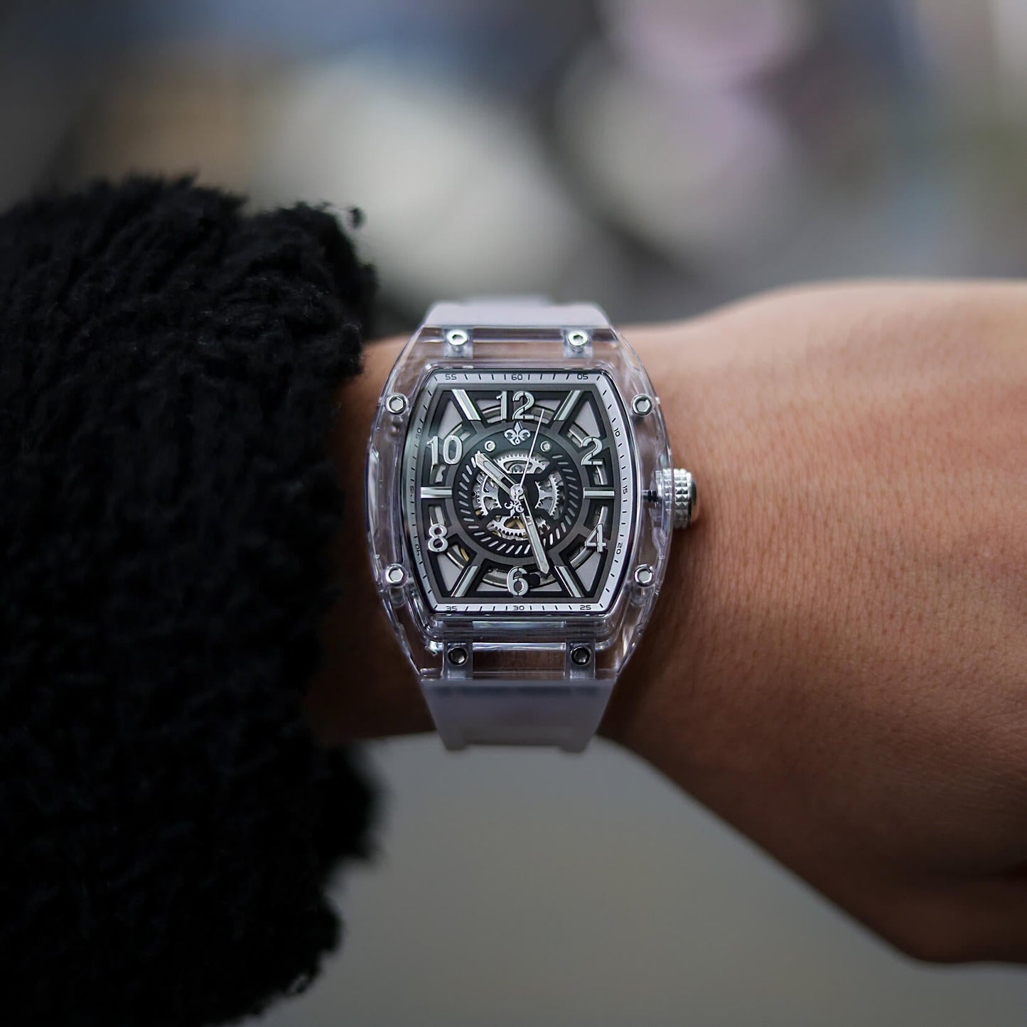 The Ghost Automatic - Transparent Watch