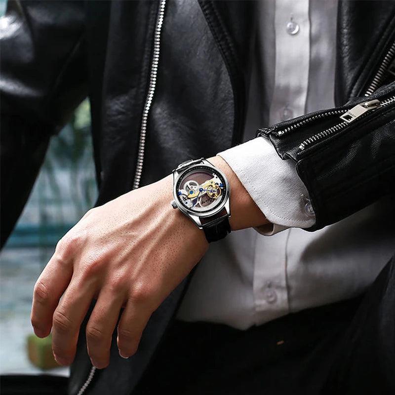 Automatic Transparent Watch – Showcase the Heartbeat of Time