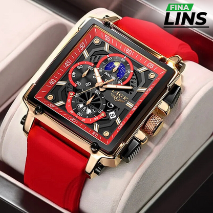 Lige Hourman - Men's Waterproof Wristwatch