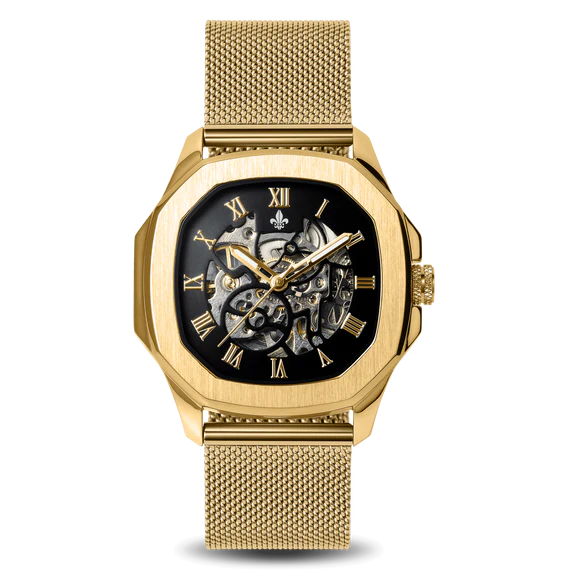 The Avalon Automatic Watch + Mesh Strap