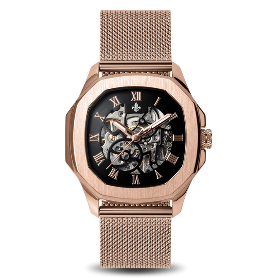 The Avalon Automatic Watch + Mesh Strap