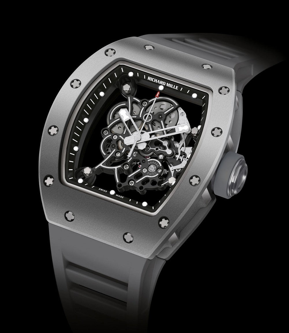 Richard Mille RM055 Grey Ceramic Edition Wrist Watch
