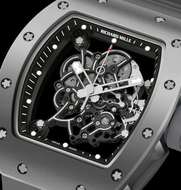 Richard Mille RM055 Grey Ceramic Edition Wrist Watch