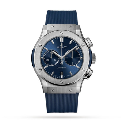 HB Fusion Blue Watch – Premium Master Copy | Bold Luxury Titanium