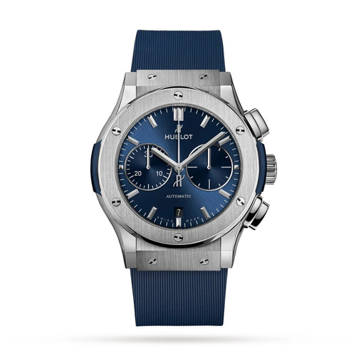 HB Fusion Blue Watch – Premium Master Copy | Bold Luxury Titanium
