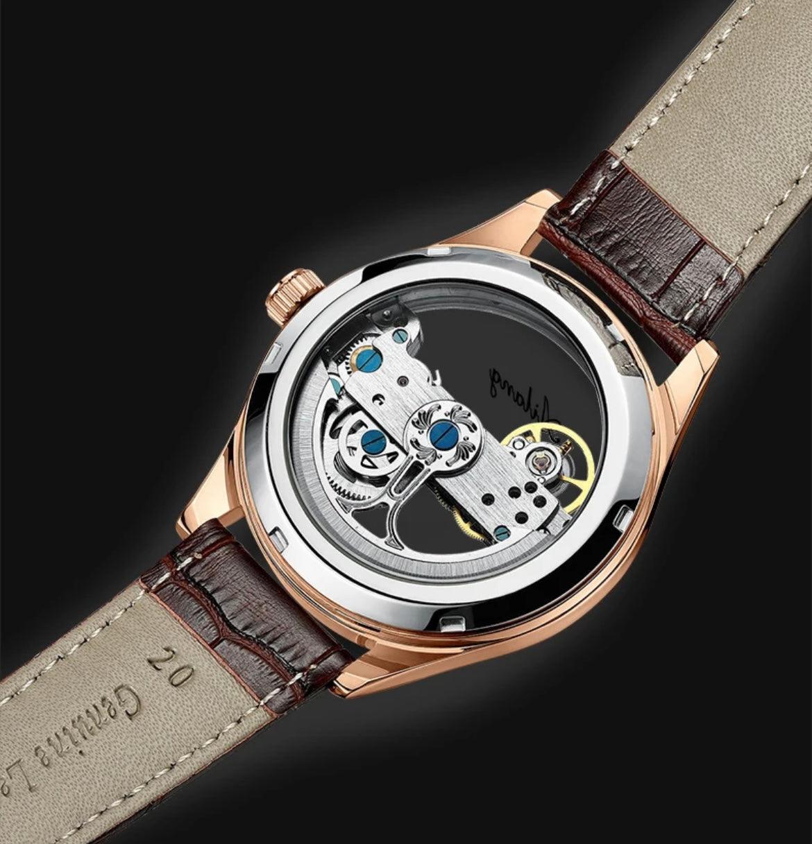 Automatic Transparent Watch – Showcase the Heartbeat of Time